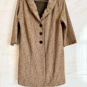 Andria Lieu Collection Textured Knit Jacket – Made in USA – Size L